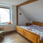 Schlafzimmmer 1: Obergeschoss (3 Personen)